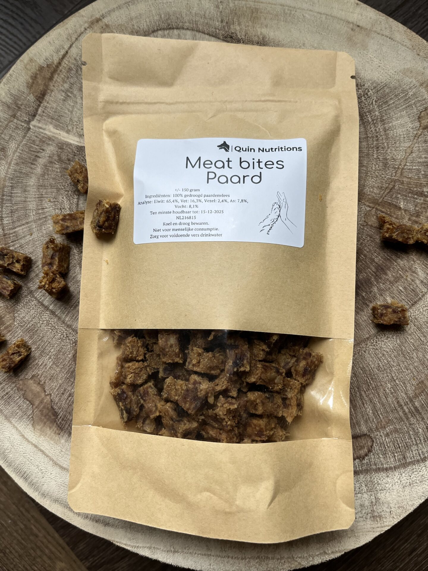 Meat bites Paard, hondenbeloning
