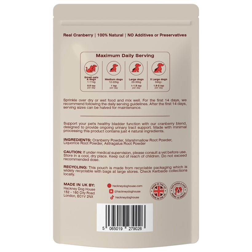 Hackney Dog House Urinary Cranberry Topper - Afbeelding 2